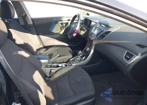 2016 Hyundai Elantra Value Edition from USA, damaged, VIN 5NPDH4AE5GH723299